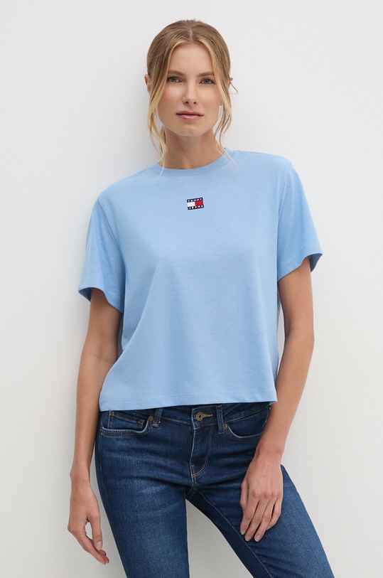 Μπλουζάκι Tommy Jeans άλλο μπλε DW0DW17391