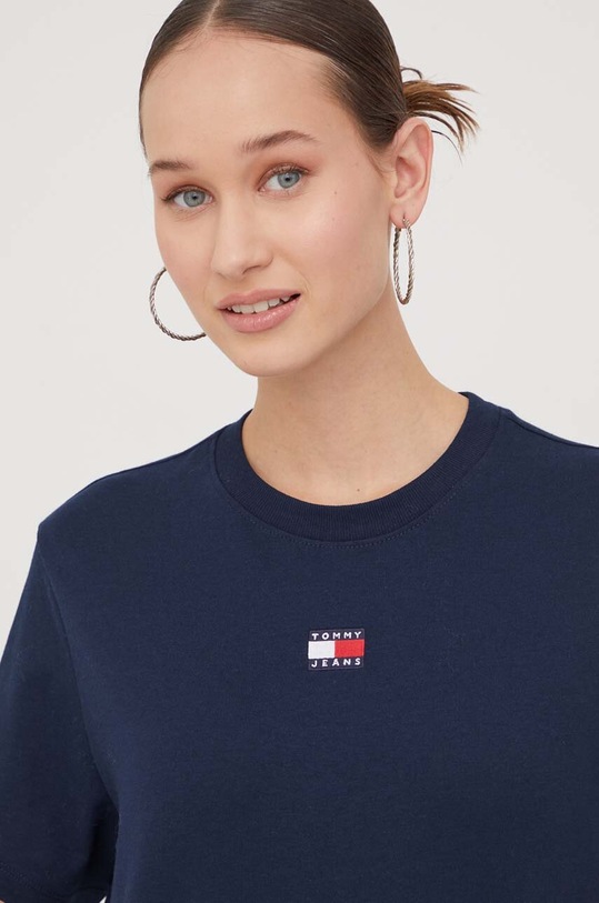 Μπλουζάκι Tommy Jeans σκούρο μπλε DW0DW17391