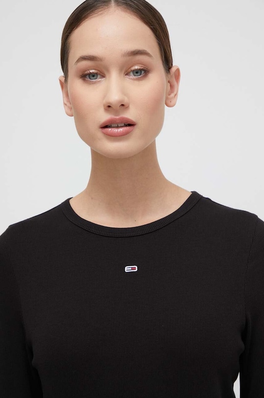 Tričko s dlouhým rukávem Tommy Jeans 2-pack DW0DW17716 bílá