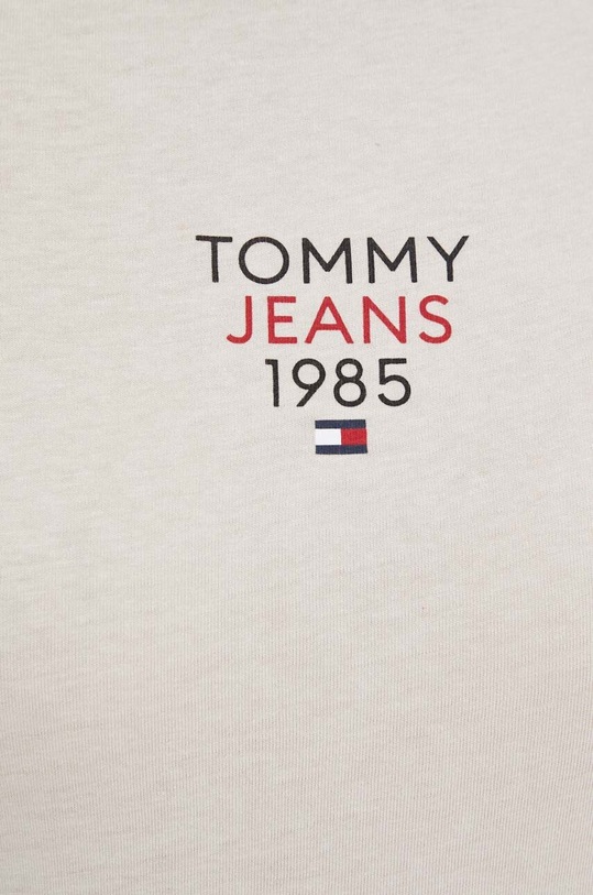 Tommy Jeans t-shirt beżowy DW0DW17357