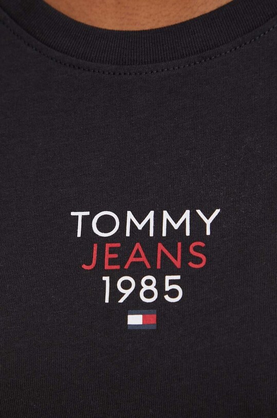 Tommy Jeans tricou negru DW0DW17357
