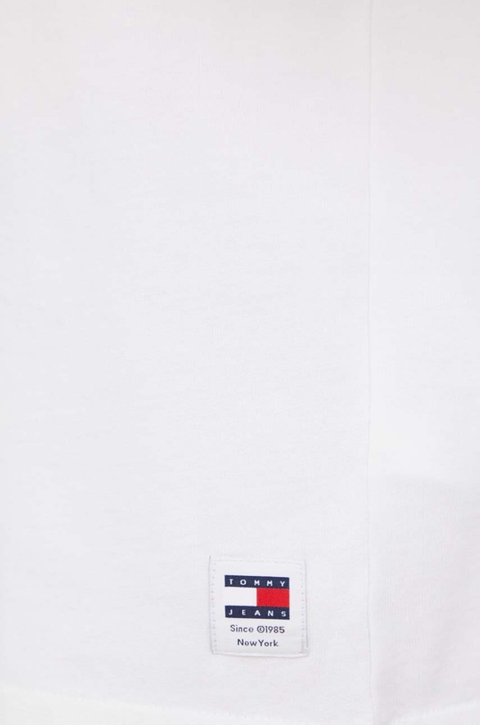 Tommy Jeans tricou din bumbac bej DW0DW17363