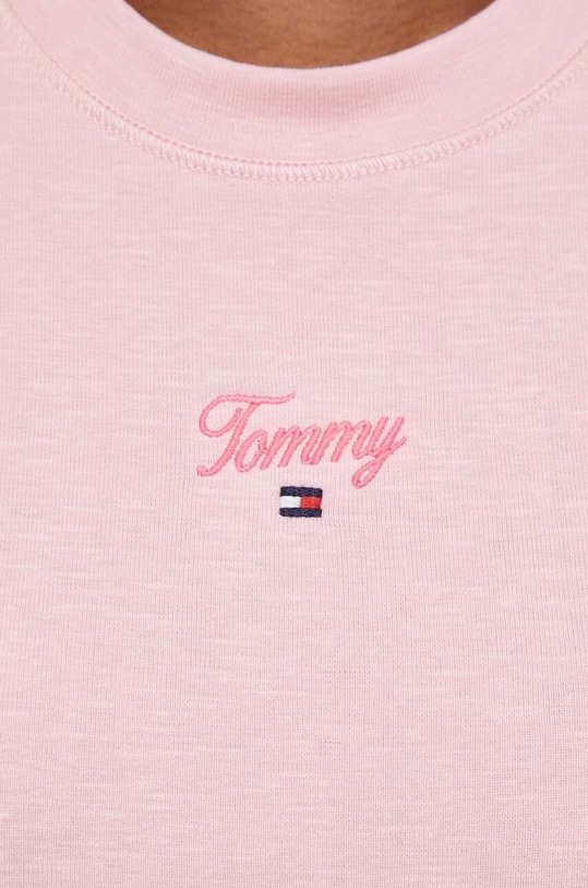 Tommy Jeans t-shirt DW0DW17369 różowy