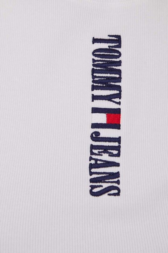 Tommy Jeans top DW0DW17530 alb