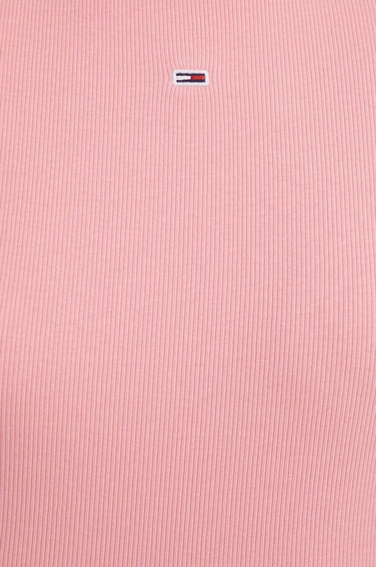 Tričko Tommy Jeans ružová DW0DW17383