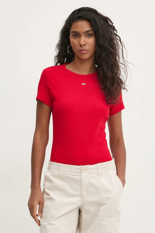Футболка Tommy Jeans красный DW0DW17383