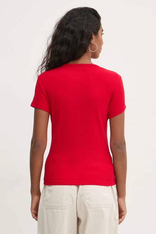 Îmbrăcăminte Tommy Jeans tricou DW0DW17383 rosu