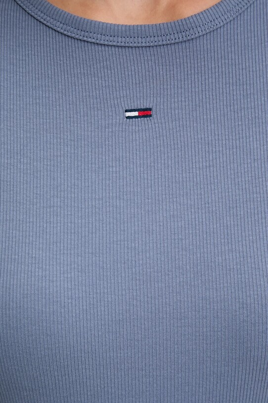 Tommy Jeans tricou albastru DW0DW17383