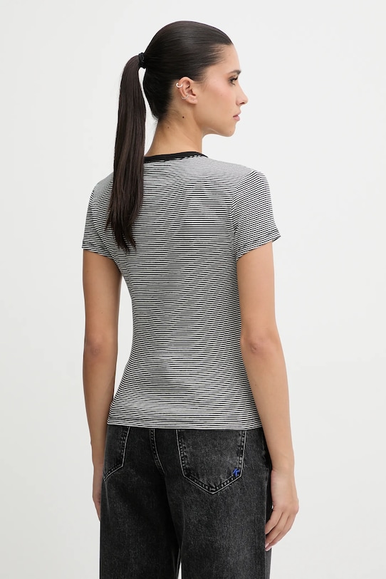 Odzież Tommy Jeans t-shirt DW0DW17383 czarny