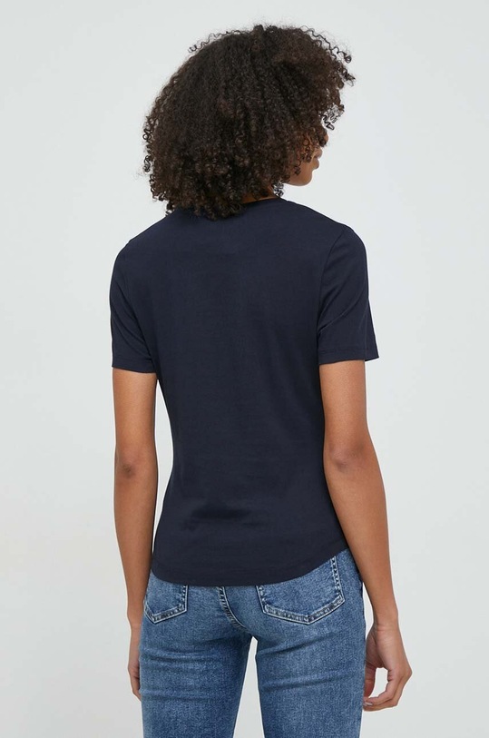 Odzież Tommy Hilfiger t-shirt bawełniany WW0WW41056 granatowy