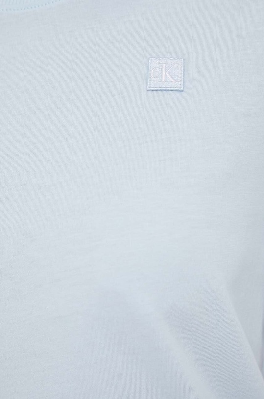Calvin Klein Jeans t-shirt bawełniany J20J223226 niebieski