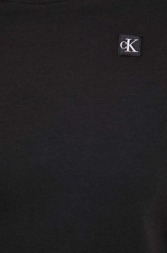 Бавовняна футболка Calvin Klein Jeans J20J223226 чорний