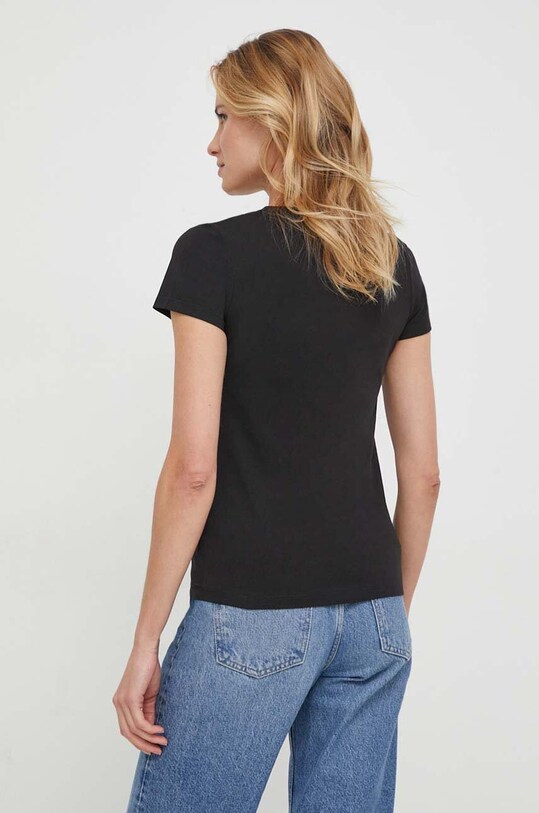 Îmbrăcăminte Calvin Klein Jeans tricou din bumbac J20J222961 negru
