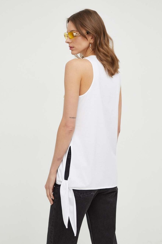 Pinko top bawełniany 103131.A1LV biały SS24