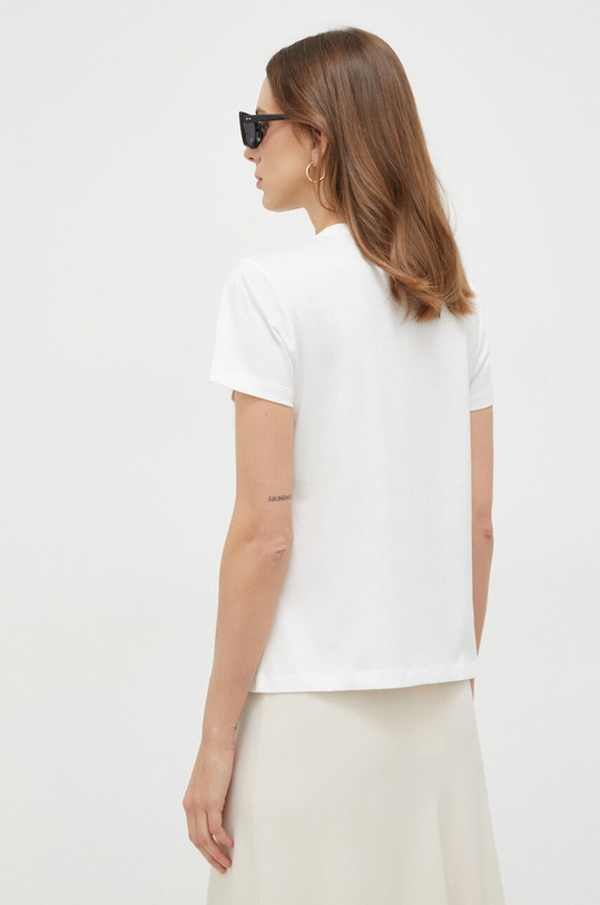 Odzież Pinko t-shirt bawełniany 100535.A1R7 beżowy