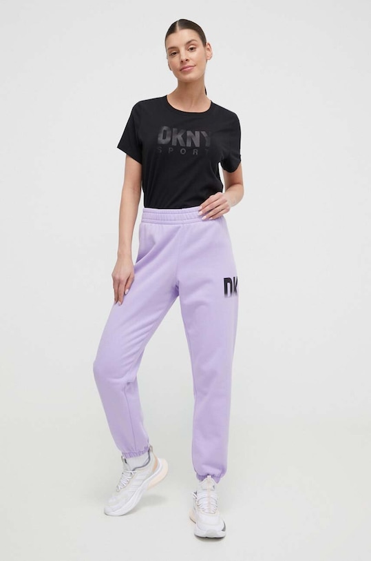 Dkny t-shirt DP3T9676 czarny SS24