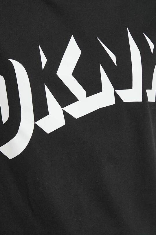 Хлопковая футболка Dkny D2A4A0AT чёрный