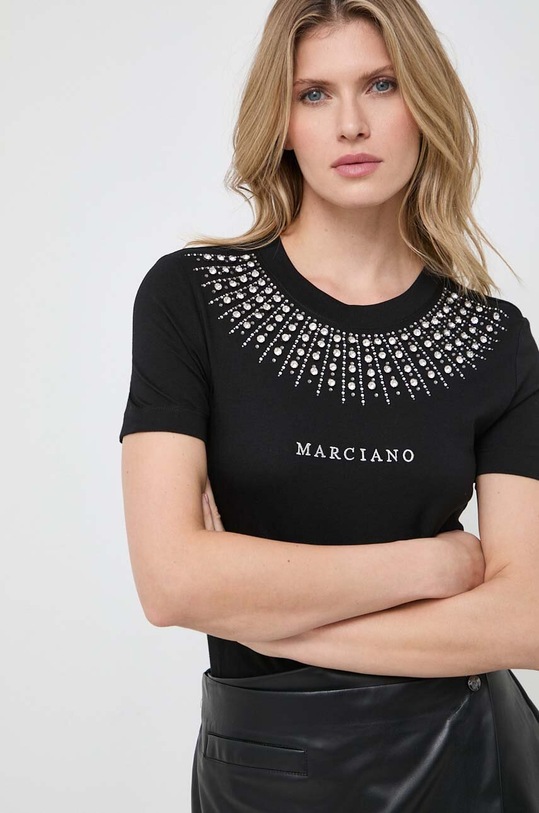 Tričko Marciano Guess MOLLY nášivka černá 4RGP28.6138A