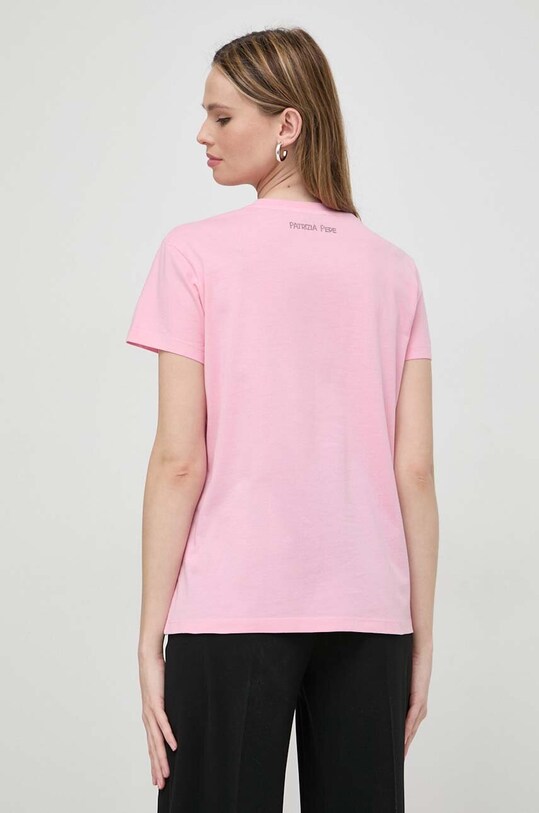 Odjeća Pamučna majica Patrizia Pepe 8M1593.J183 roza