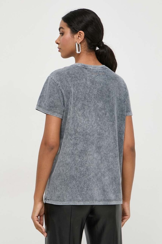 Odzież Patrizia Pepe t-shirt bawełniany 8M1593.J183 szary