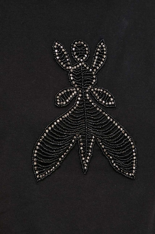 Patrizia Pepe t-shirt bawełniany 8M1599.J043 czarny