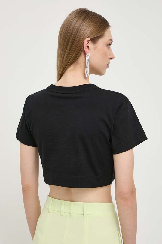 Odzież Patrizia Pepe t-shirt bawełniany 8M1613.J089 czarny