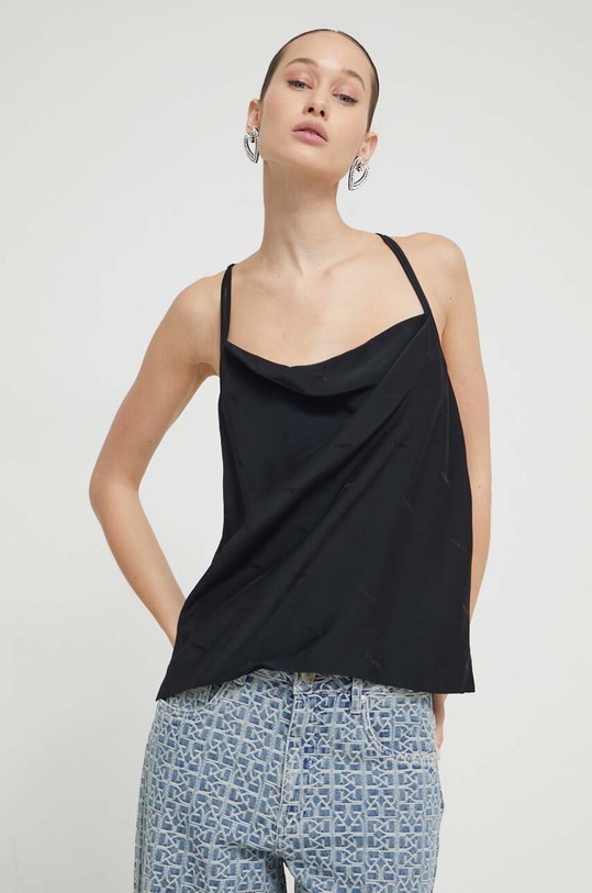 Iceberg top regular czarny T011.5145