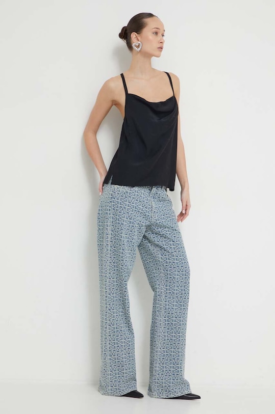 Iceberg top T011.5145 czarny SS24