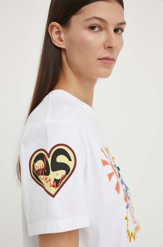 PS Paul Smith t-shirt bawełniany biały W2R.232V.MP4518