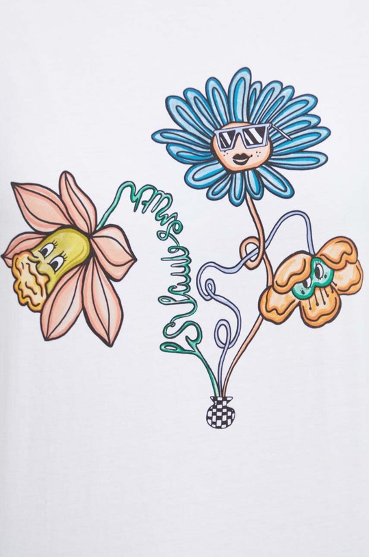 PS Paul Smith t-shirt bawełniany W2R.232V.MP4358 biały