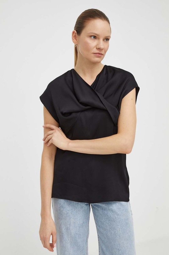 Day Birger et Mikkelsen bluza Fleur uni negru DAY65242931