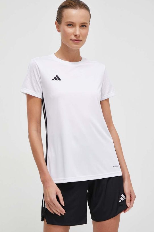 Majica kratkih rukava za trening adidas Performance Tabela 23 Planet friendly bijela H44530