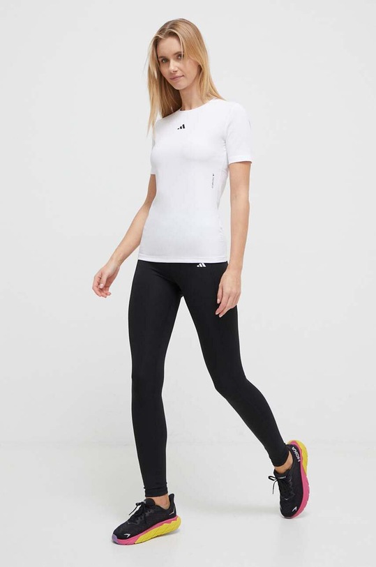 adidas Performance t-shirt treningowy HN9076 biały SS24