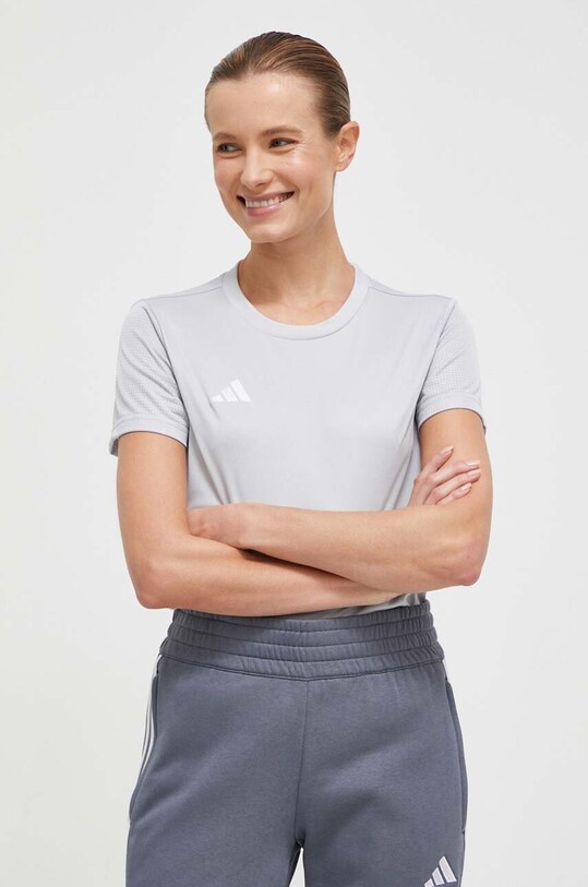 adidas Performance t-shirt treningowy Tabela 23 szary IA9151