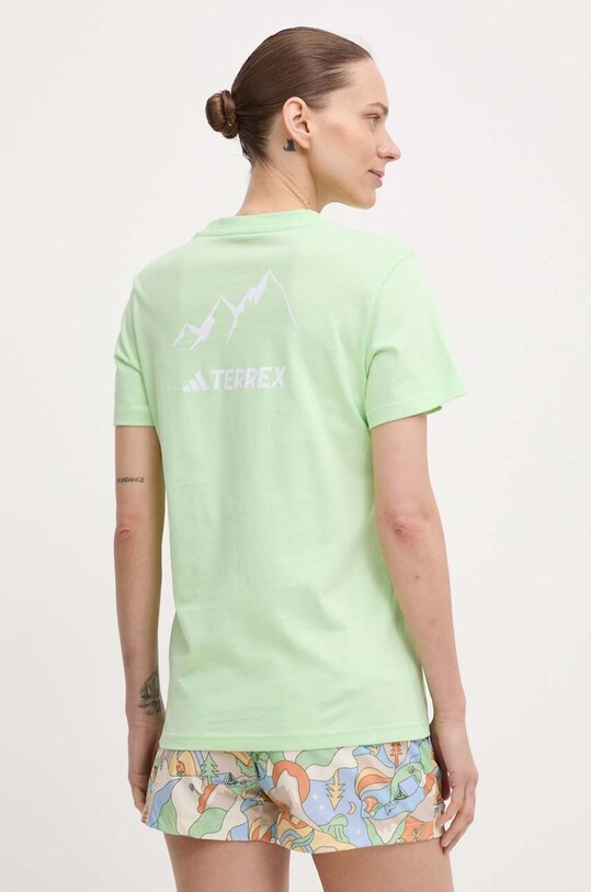 Odzież adidas TERREX t-shirt MTN 2.0 IM8362 zielony