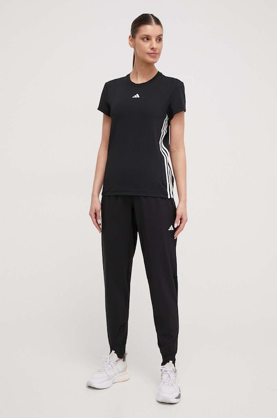 Футболка для тренинга adidas Performance Hyperglam IM8779 чёрный SS24