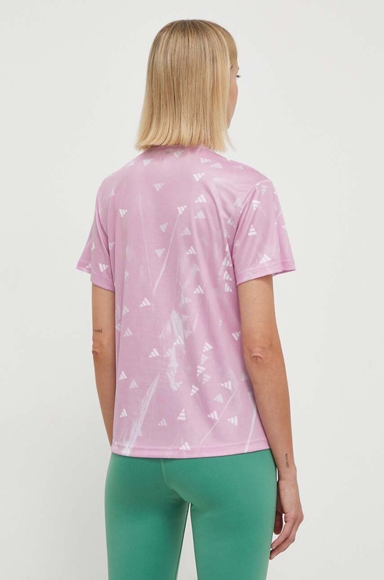 Odzież adidas Performance t-shirt do biegania Run It Run It IM9504 różowy