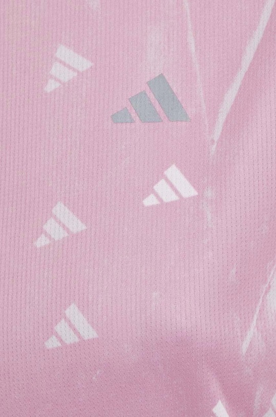 adidas Performance t-shirt do biegania Run It Run It IM9504 różowy