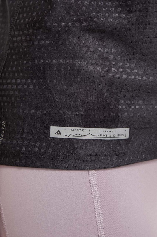 Футболка для бега adidas Performance IN0630 чёрный