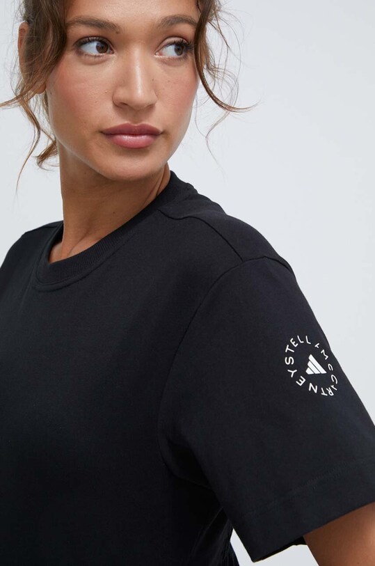 adidas by Stella McCartney tricou negru IN3656