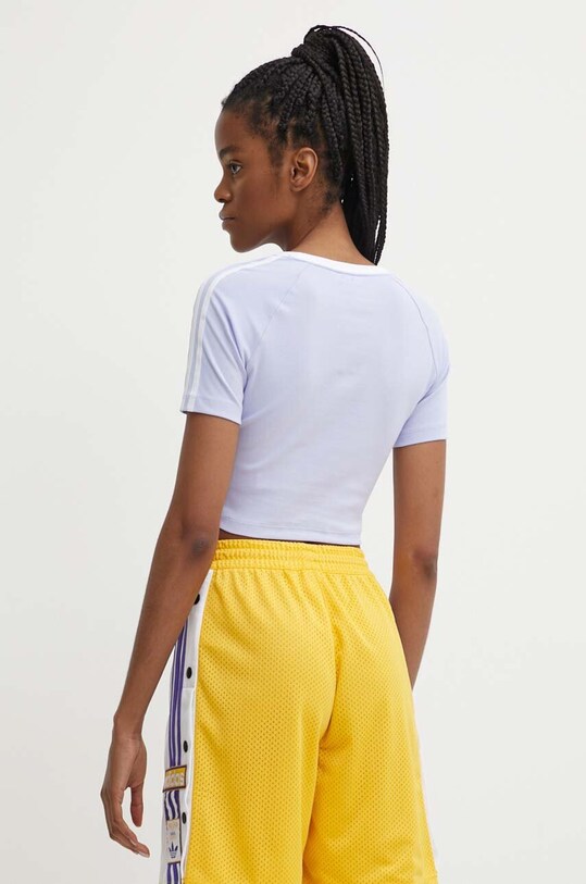Одежда Футболка adidas Originals IP0658 фиолетовой