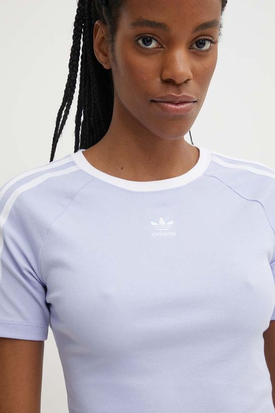 adidas Originals t-shirt fioletowy IP0658