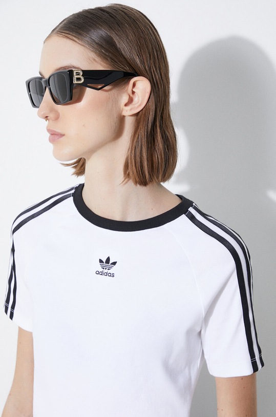 Majica kratkih rukava adidas Originals 3-Stripes bijela IP0662