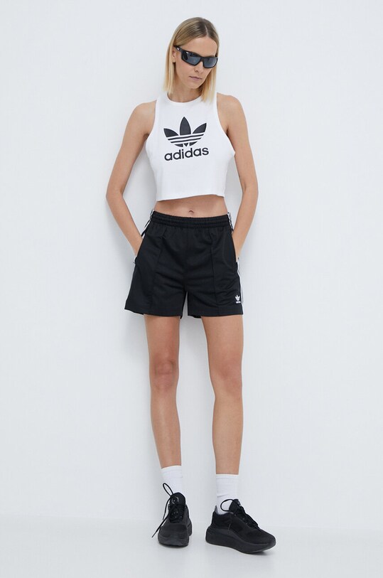 adidas Originals top Trefoil Tank IP0679 alb SS24