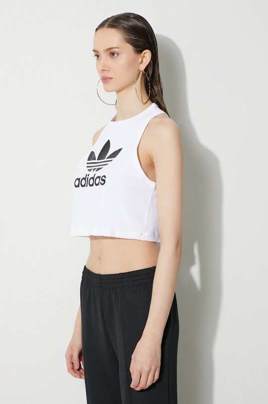 adidas Originals top Trefoil Tank white IP0679