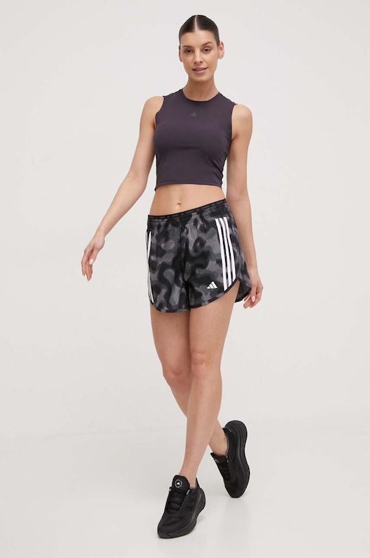 Τοπ προπόνησης adidas Performance HIIT HIIT IQ1763 μωβ SS24