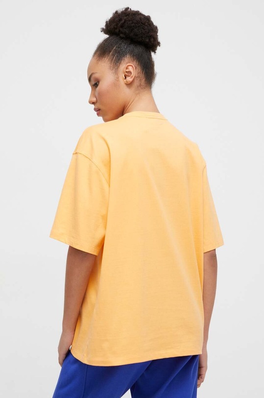 Odzież adidas Originals t-shirt bawełniany IR5933 pomarańczowy