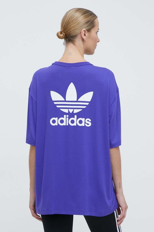 Ρούχα Μπλουζάκι adidas Originals Trefoil Tee IR8065 μωβ