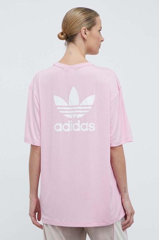 adidas Originals t-shirt Trefoil Tee różowy IR8067