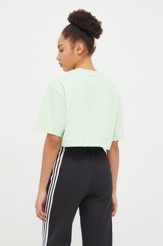 Oblečení Bavlněné tričko adidas IR8871 zelená